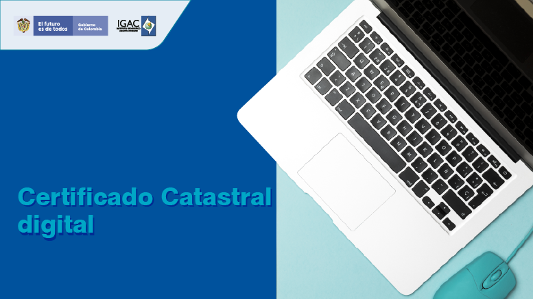 Certificado catastral digital